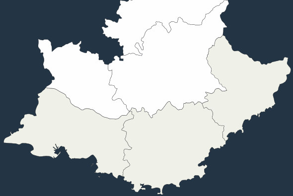 carte PACA